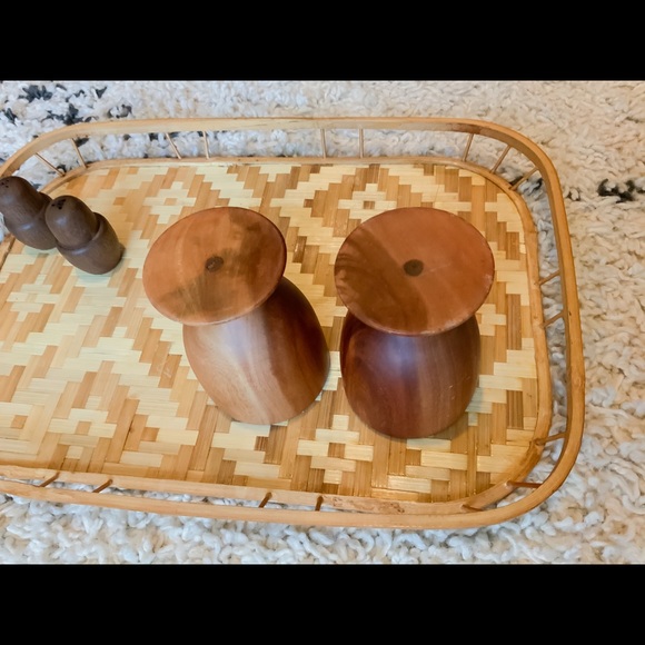 SOLD Vintage Wooden Wine Goblets - Picture 5 of 7